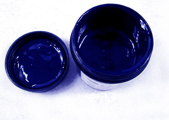 Porcellana La lega per saldatura bassa di rapporto della miscela resiste alla maschera, il colore blu Photosenstive/foto che cura l'inchiostro liquido fornitore