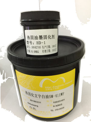 Porcellana Inchiostro bianco/del nero del PWB di alta adesione dell'inchiostro per marcare curabile termico colore di stampa offset fornitore